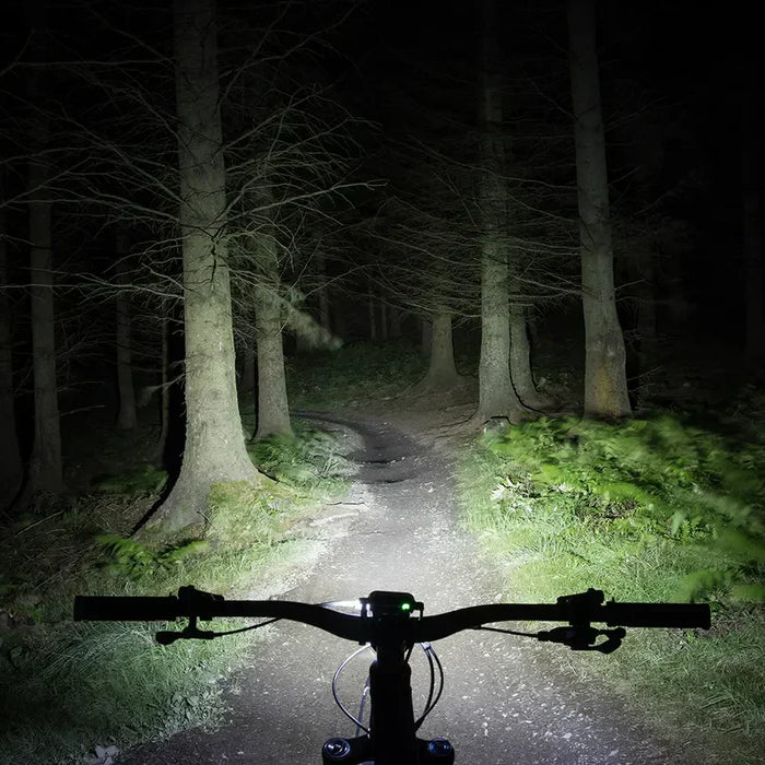 Riding Trails at Night: Why Two Bike Lights Are Better Than One