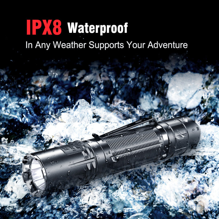 Klarus XT2CR Pro Rechargeable 2100 Lumen Pocket Torch - 240 Metres