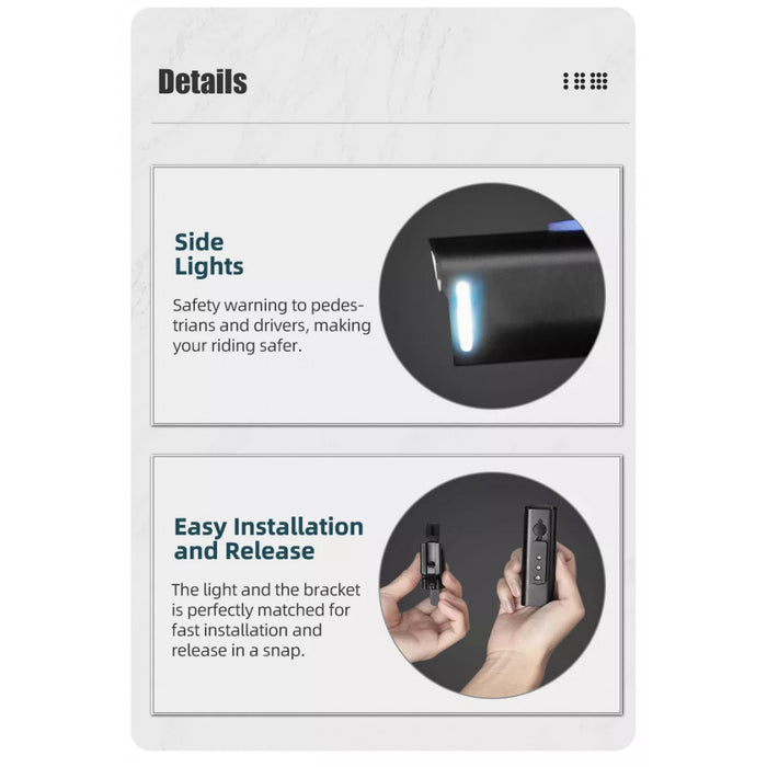 Gaciron V9CP-850 850 Lumen Rechargeable Bike Light