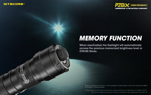 Nitecore P20iX Rechargeable Tactical Floodlight - 4000 Lumens, 220 Metres