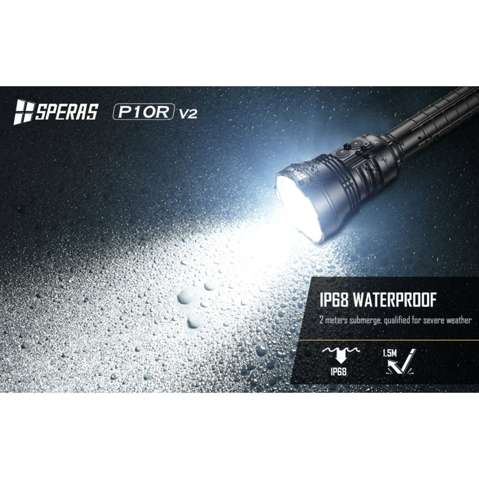 SPERAS P10R V2 Rechargeable 10,000 Lumen Searchlight - 574 Metres