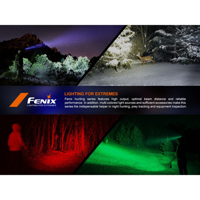 Fenix HT18R Rechargeable Long Range 2800 Lumen Torch - 1100 Metres