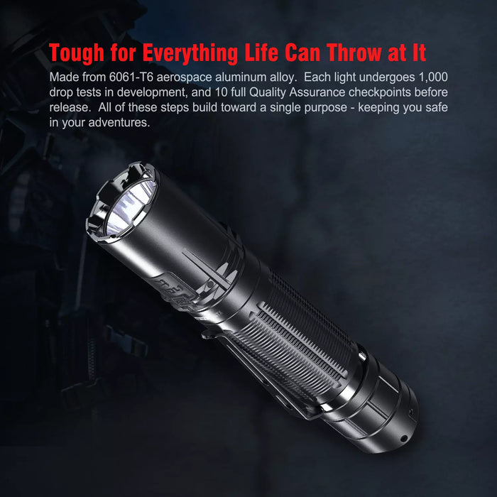 Klarus XT2CR Pro Rechargeable 2100 Lumen Pocket Torch - 240 Metres