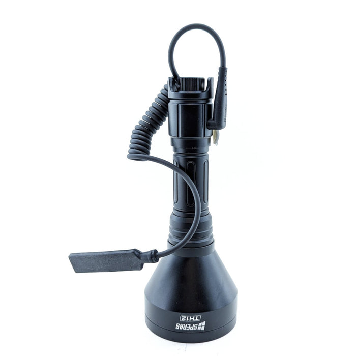 SPERAS TH12K Rechargeable 600 Lumen Focusable Hunting Torch Kit - 1680 Metres