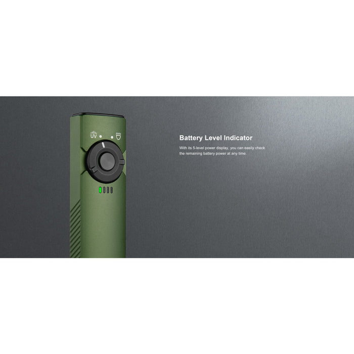 Olight Arkfeld UV Rechargeable 1000 Lumen and 365nm UV Pocket Torch