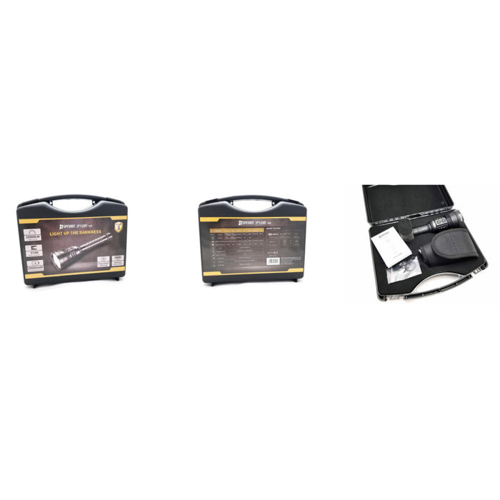 SPERAS P10R V2 Rechargeable 10,000 Lumen Searchlight - 574 Metres