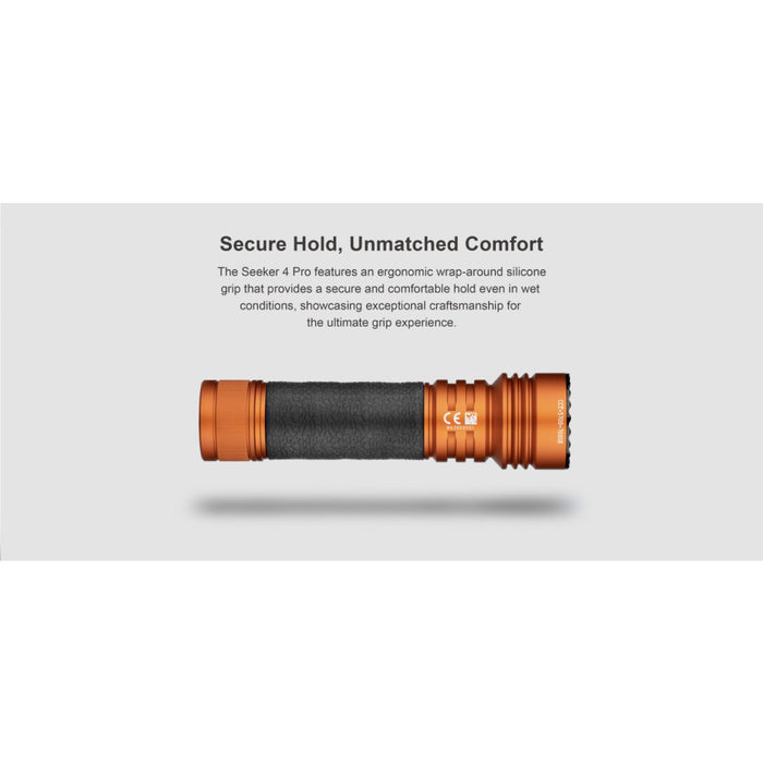 Olight Seeker 4 Pro Rechargeable 4600 Lumen Torch - 260 Metres