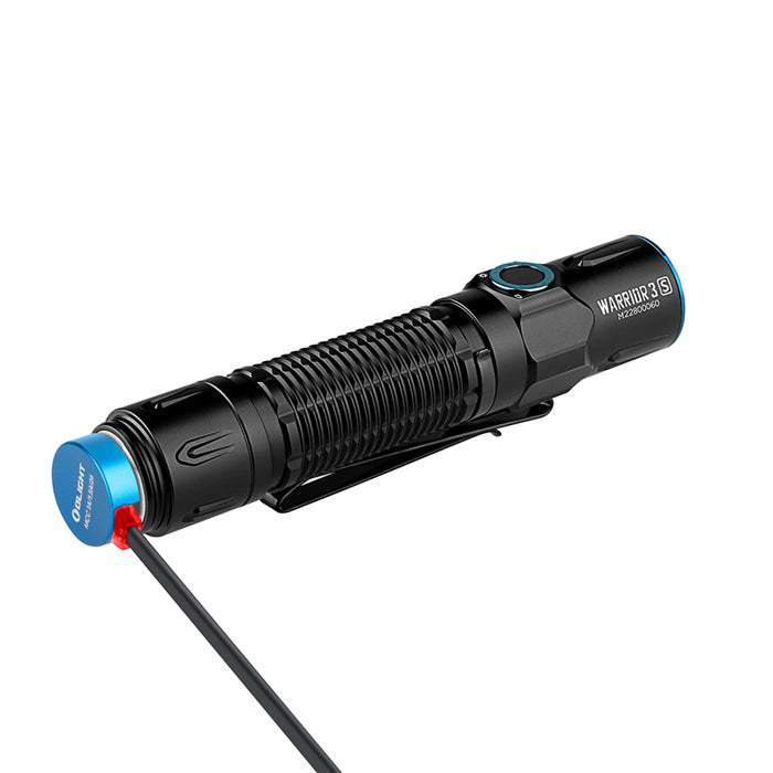 Olight Warrior 3S Rechargeable 2300 Lumen Tactical Torch with Proximity Sensor - 300 Metres