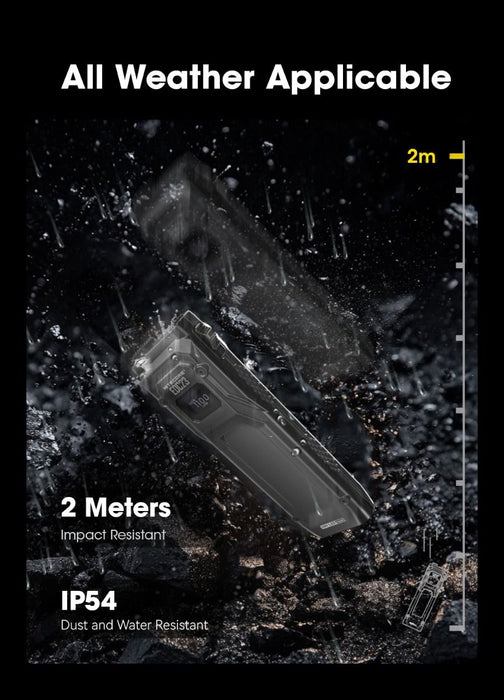Nitecore EDC23 2500 Lumen High Performance Compact EDC Flashlight