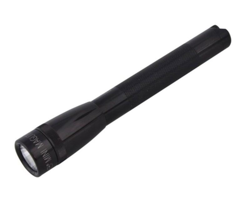 MagLite Mini Maglite 2AA Pro 332 Lumen LED Torch with Nylon Pouch - Black - 172 Metres