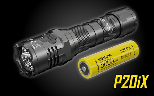 Nitecore P20iX Rechargeable Tactical Floodlight - 4000 Lumens, 220 Metres
