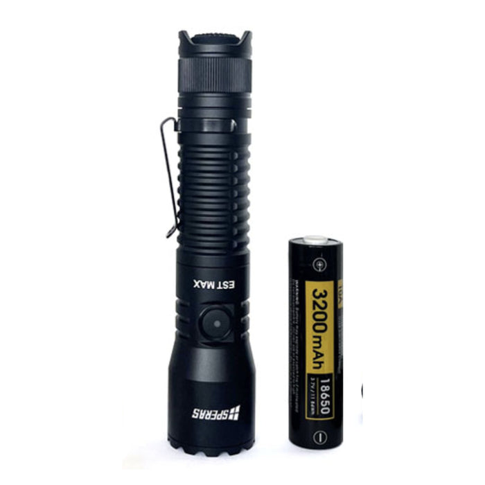 SPERAS EST MAX Rechargeable 2500 Lumen Torch - 279 Metres