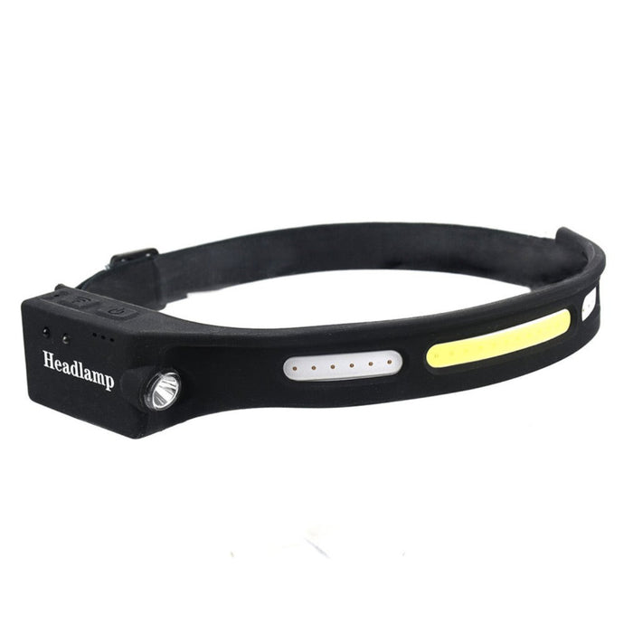 SPERAS B47L-1 Lightweight Rechargeable 500 Lumen Smart Sensor Running Headlamp – 119 Metres