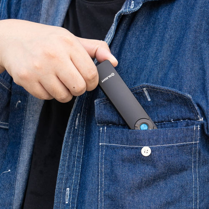 Olight Arkfeld Pro Rechargeable 3-in1 Pocket Torch with 1300 Lumens CW, 365nm UV, and Green Laser