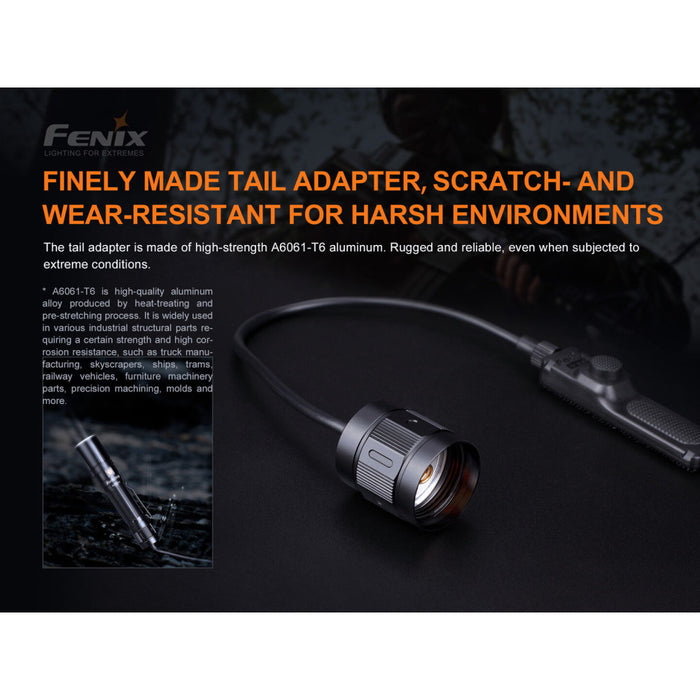 Fenix AER-04 Remote Switch for HT18R, HT30R, PD36R Pro, TK16 V2.0, and More