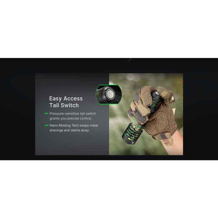 Olight Warrior X4 Rechargeable 2600 Lumen Long Throw Torch - 630 Metres