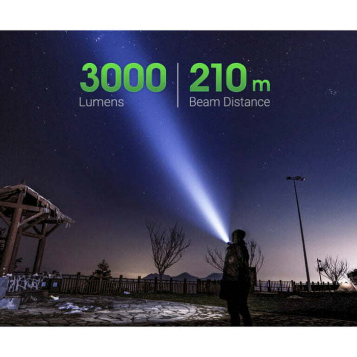 NEXTORCH E52C Rechargeable High Performance 3000 Lumen Pocket Torch