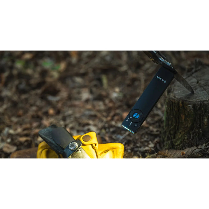 Olight Arkfeld Pro Rechargeable 3-in1 Pocket Torch with 1300 Lumens CW, 365nm UV, and Green Laser