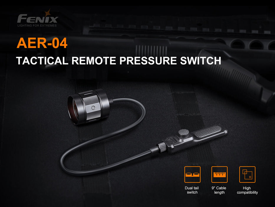 Fenix AER-04 Remote Switch for HT18R, HT30R, PD36R Pro, TK16 V2.0, and More