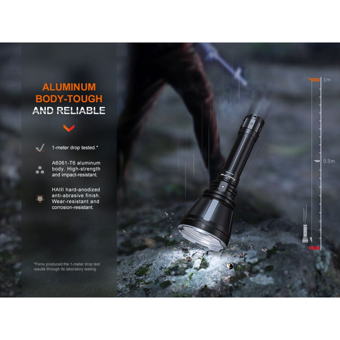 Fenix HT18R Rechargeable Long Range 2800 Lumen Torch - 1100 Metres