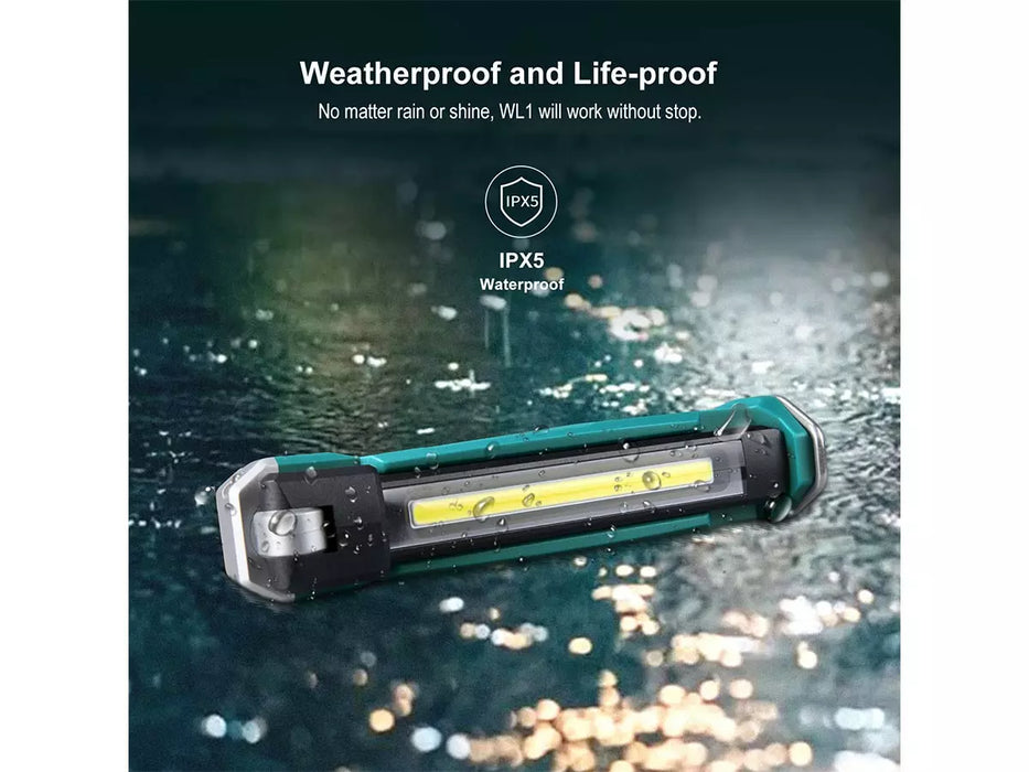 Klarus WL1 Multifunctional Rechargeable Work Light - 550 Lumens, 31 Metres