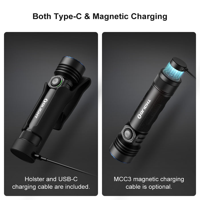 Olight Seeker 4 Pro Rechargeable 4600 Lumen Torch - 260 Metres