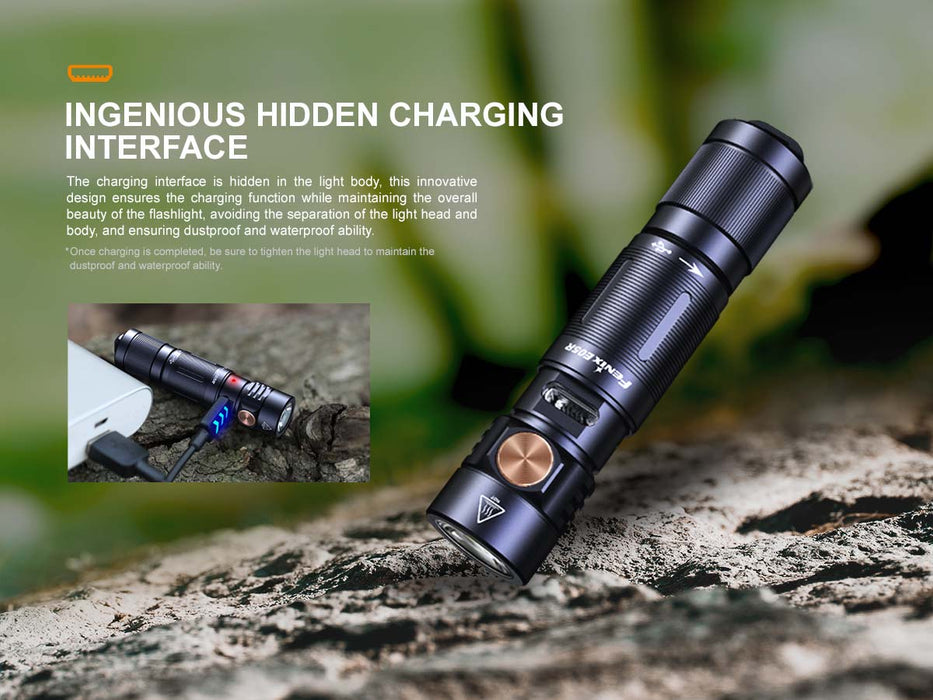 Fenix E05R Rechargeable 400 Lumen Keyring/Pocket Torch