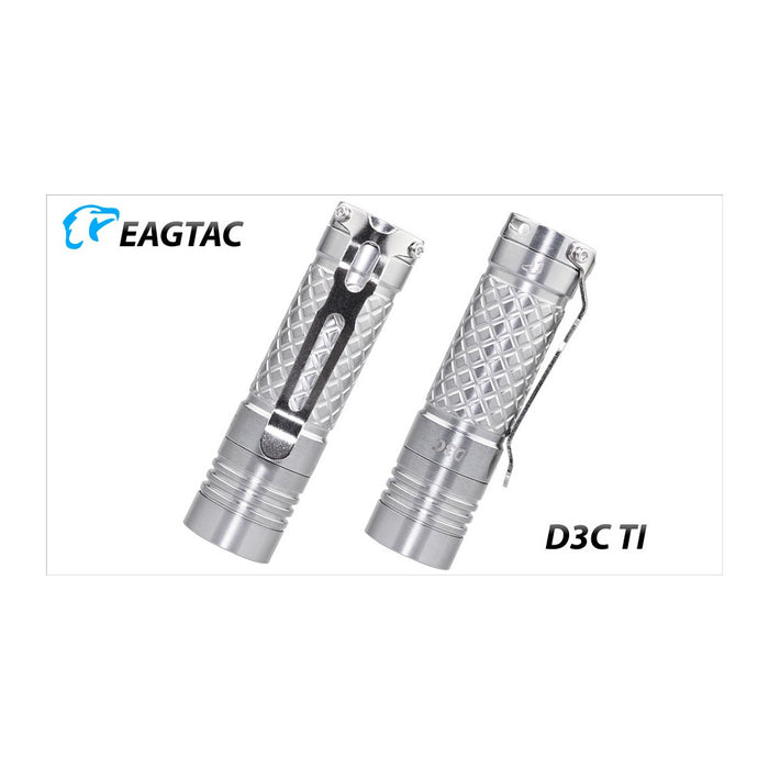 Eagtac D3C Ti Pocket Torch - 800 Lumens, 128 Metres