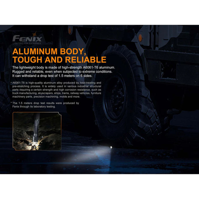 Fenix TK16 V2.0 Compact 3100 Lumen Tactical Flashlight - 380 Metres