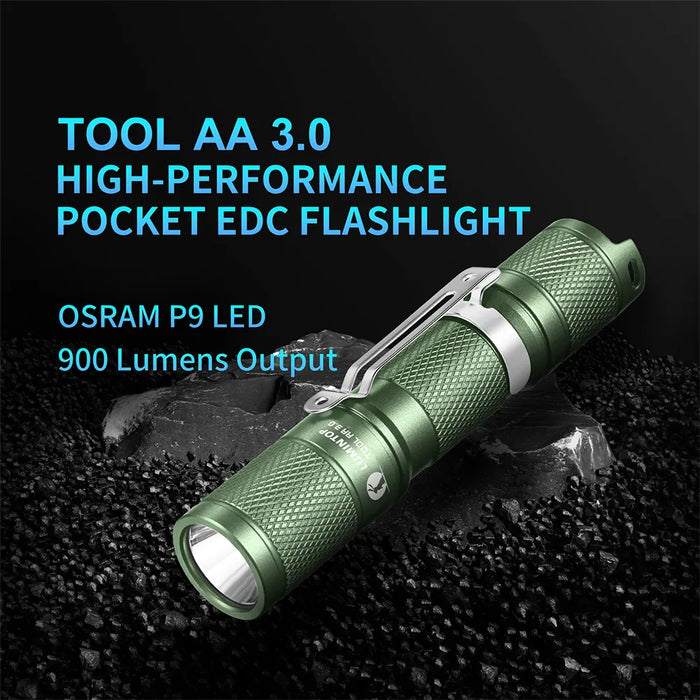 Lumintop Tool AA 3.0 Compact 900 Lumen EDC Torch - 138 Metres