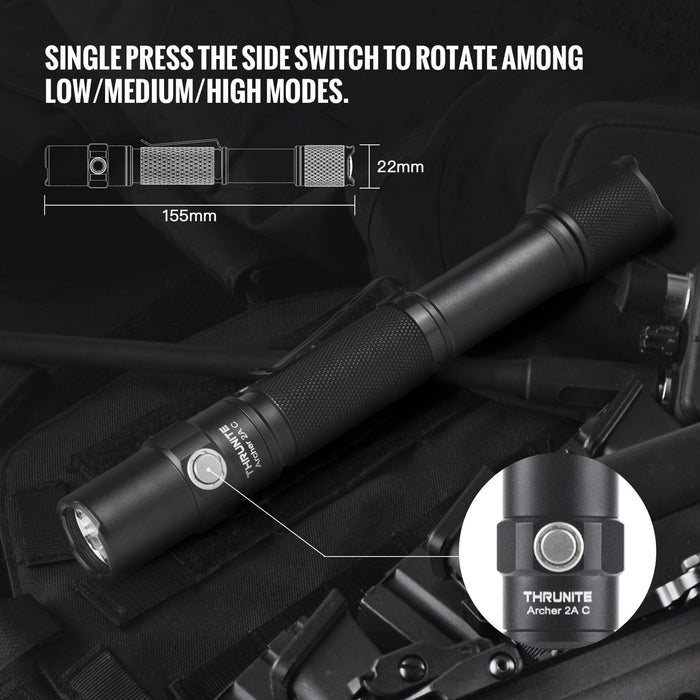 ThruNite Archer 2A C Penlight - 1018 Lumens, 167 Metres