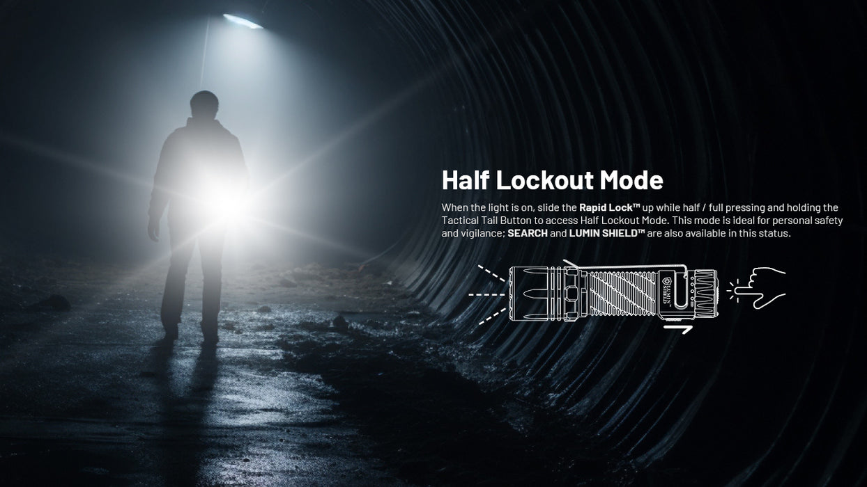 Nitecore EDC35 Powerful Rechargeable Compact Torch - 5000 Lumens, 550 Metres