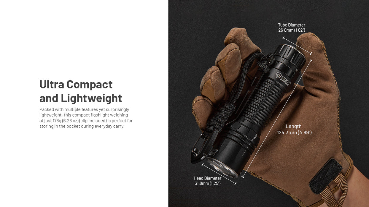 Nitecore EDC35 Powerful Rechargeable Compact Torch - 5000 Lumens, 550 Metres
