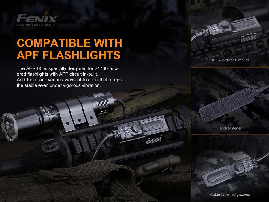 Fenix AER-05 Remote Switch HT30R, HT32, TK16 V2.0, PD36R PRO, and More