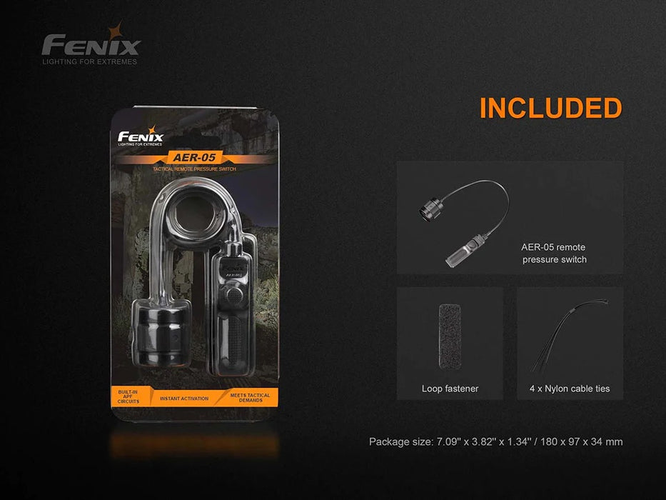 Fenix AER-05 Remote Switch HT30R, HT32, TK16 V2.0, PD36R PRO, and More