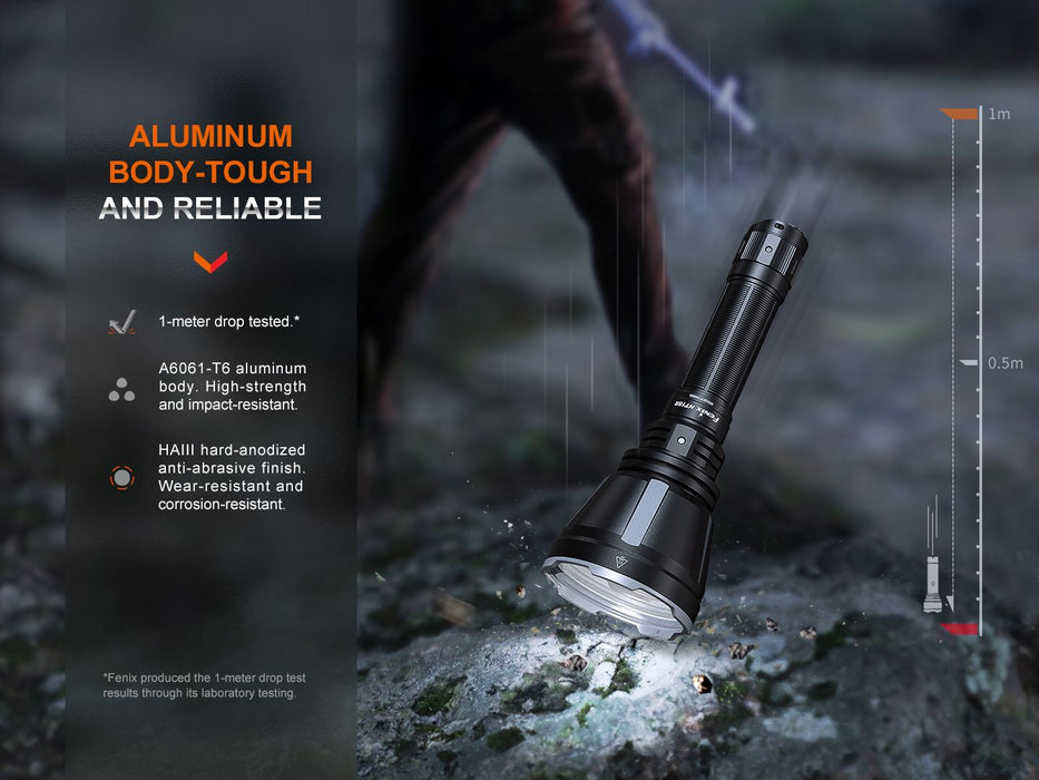 Fenix HT18R Hunting Flashlight Kit - 2800 lumens, 1100 Metres