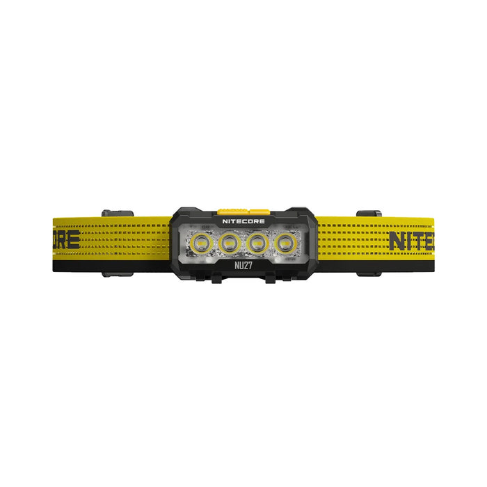 Nitecore NU27 Rechargeable Ultralight MCT Headlamp - 600 Lumens, 123 Metres