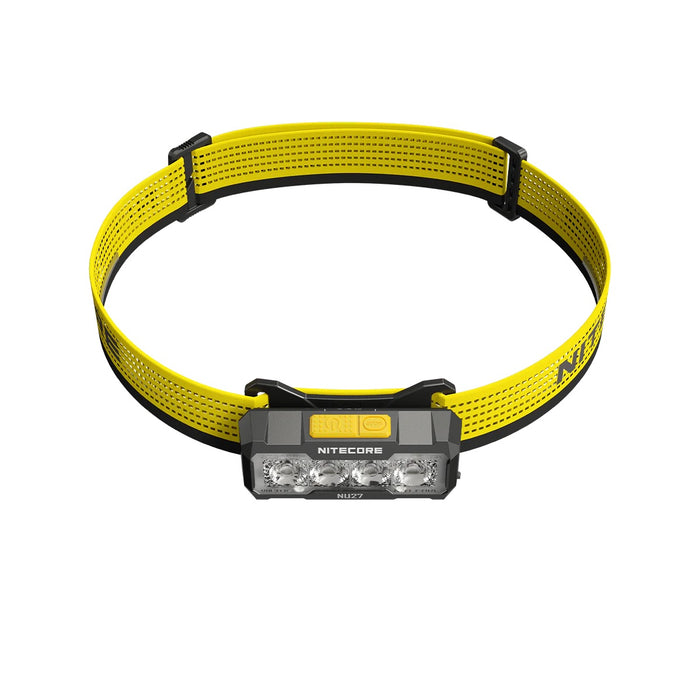 Nitecore NU27 Rechargeable Ultralight MCT Headlamp - 600 Lumens, 123 Metres