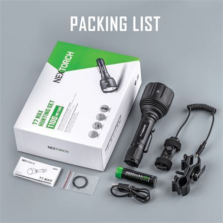 NEXTORCH T7 Max Hunting Torch Kit – 1100 Metres