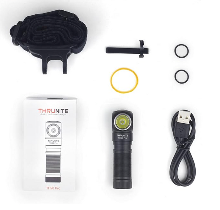 ThruNite TH20 Pro Multifunctional 1010 Lumen Headlamp – 141 Metres
