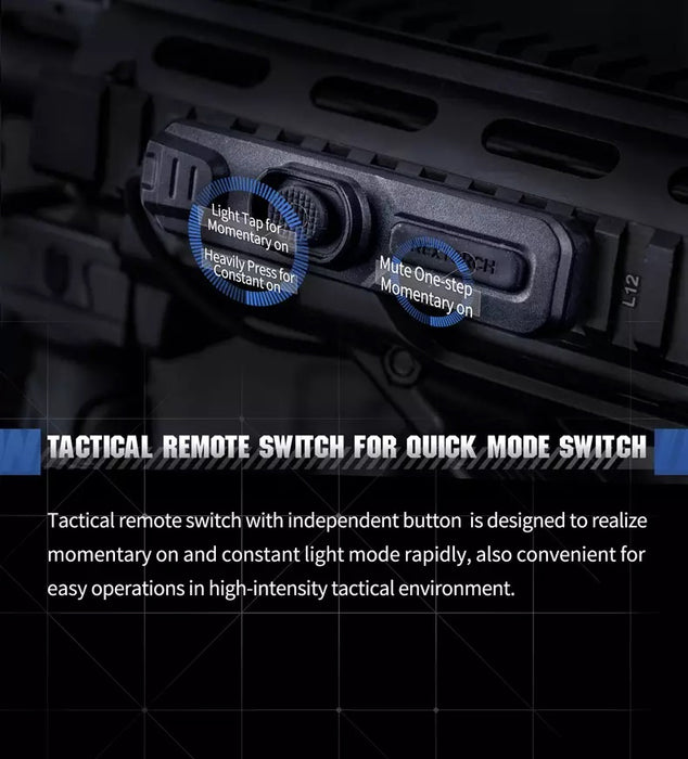 NEXTORCH WL50IR Torch Kit - 860 Lumens White Light and 850nm IR Light