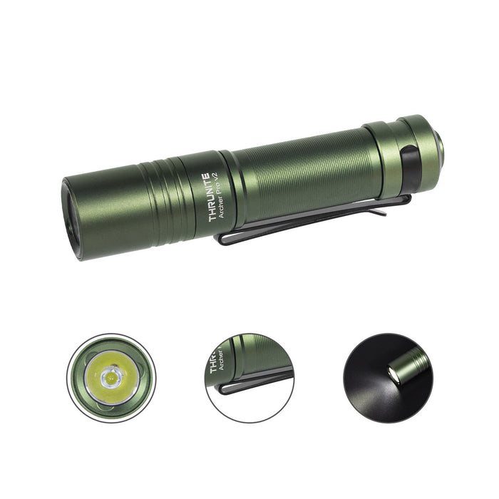 ThruNite Archer Pro V2 USB-C Rechargeable 950 Lumen Pocket Torch - 187 Metres