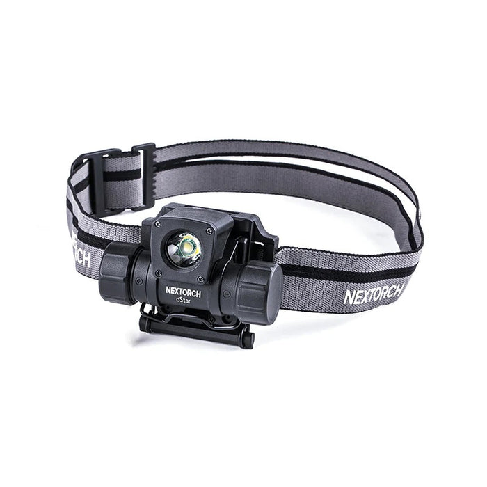 NEXTORCH oStar Multi-function Magnetic Helmet Light - 500 Lumens, 131 Metres