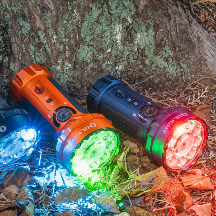 3 Olight Marauder Mini Flashlights