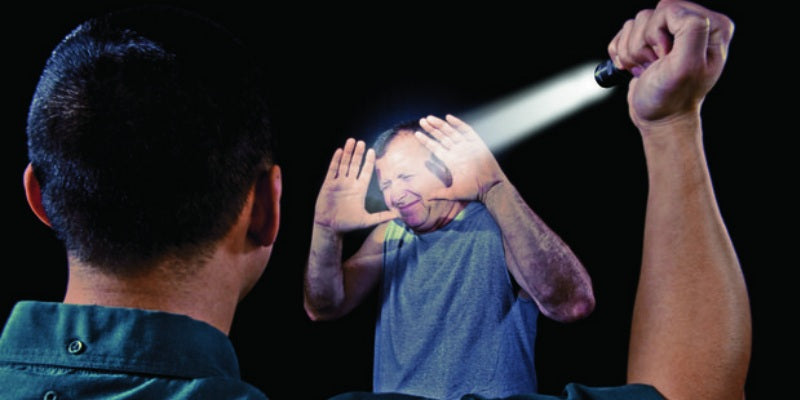 Using a Torch for Smart Self-Defence