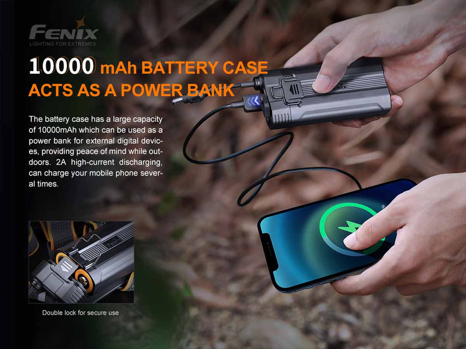 Fenix HP30R V2.0 USB-C Rechargeable Ultra High Performance Spot and Flood 3000 Lumen Headlamp - 270 Metres