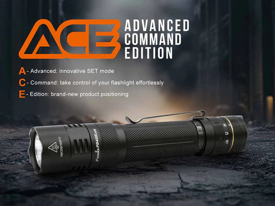 Fenix PD45R ACE 3200 Lumen USB-C Rechargeable LED Torch - 410m