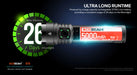 AceBeam E75 4500 Lumen Rechargeable High Performance Flashlight