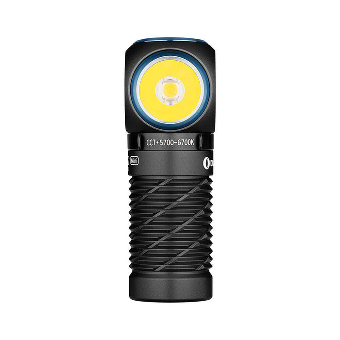 Olight Perun 2 Mini Rechargeable Red and White LED Headlamp/Handheld - 1100 Lumens, 150 Metres