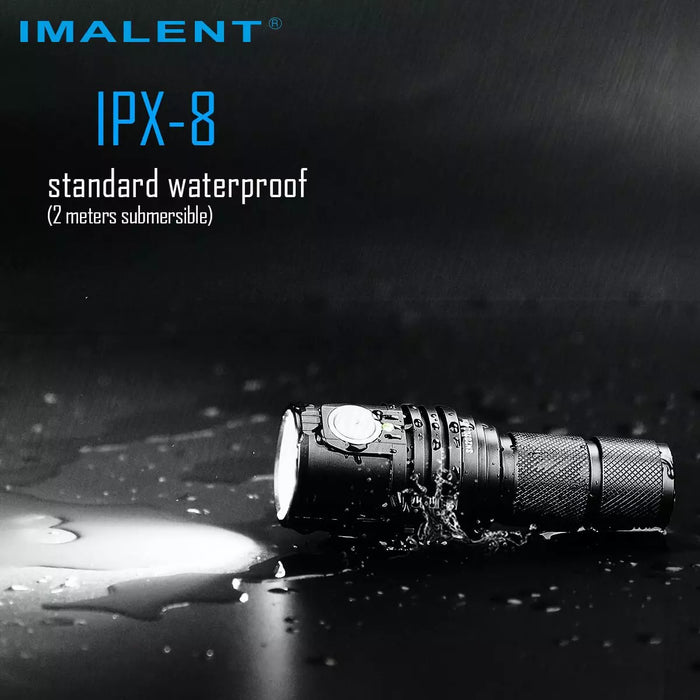 Imalent MS03 13,000 Lumen Rechargeable Compact Flashlight - 324 Metres